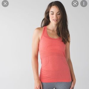 Lululemon Swiftly Tech Razorback orange/peach